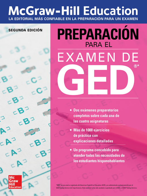 Title details for Preparación para el Examen de GED, Segunda edicion by McGraw Hill Editores, México - Available